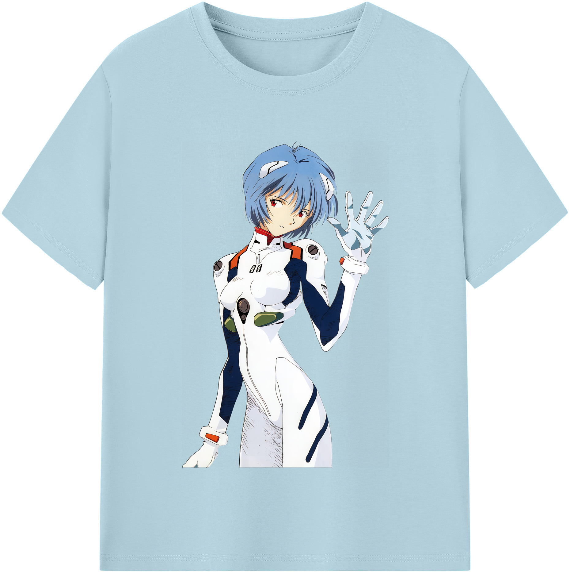 （画像用） EVA 新世紀エヴァンゲリオン 綿100％半袖Tシャツ（フロントプリント）